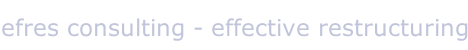 efres consulting - effective restructuring